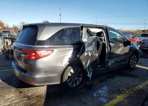 2022 Honda Odyssey Exl from USA, damaged, VIN 5FNRL6H75NB008736